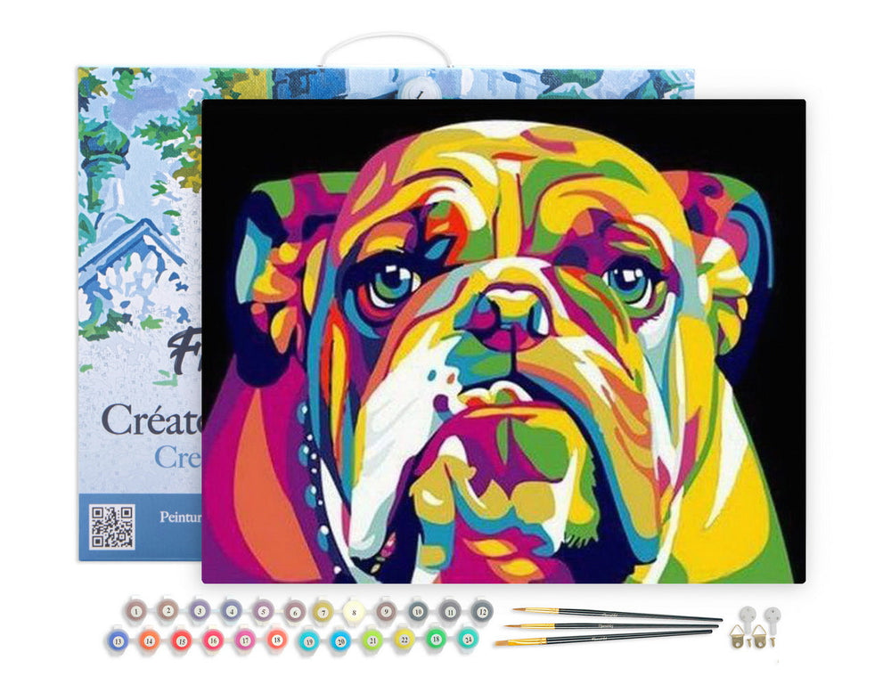 Malen nach Zahlen Pop Art