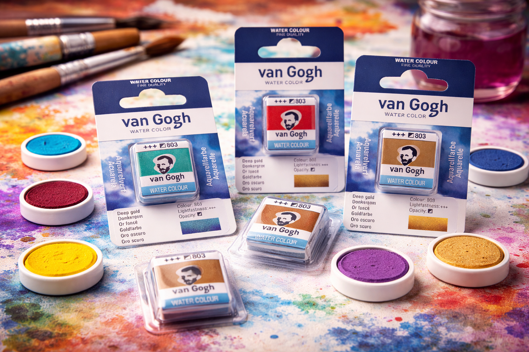Van Gogh Aquarell Näpfchen - Kidis Art