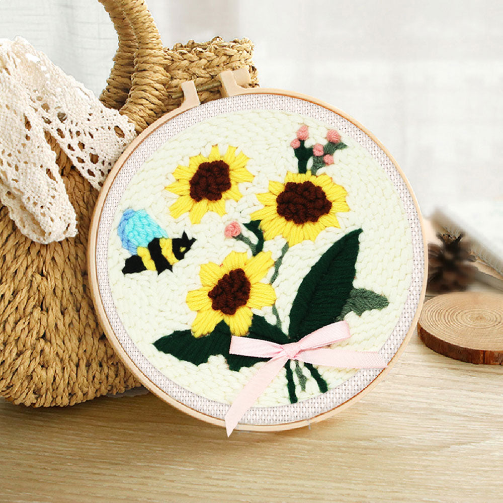 Punch Needle Blumen