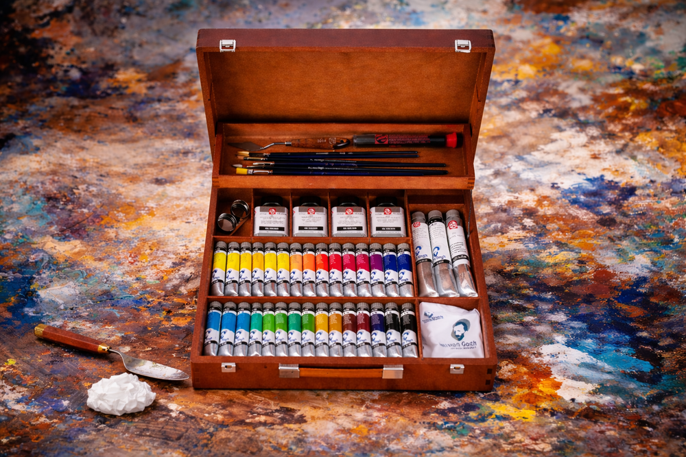 Van Gogh Ölfarbe Set - Kidis Art