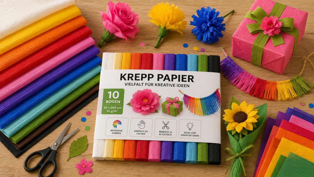 Krepp-Papier - Kidis Art