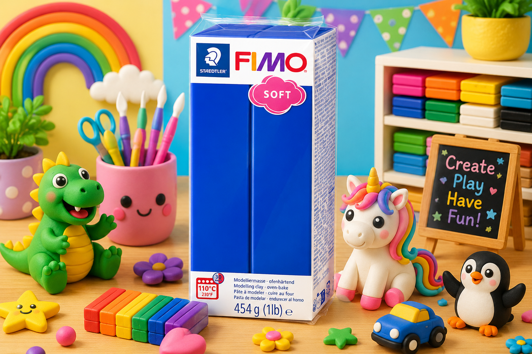 FIMO Soft Großblock 454gr. - Kidis Art