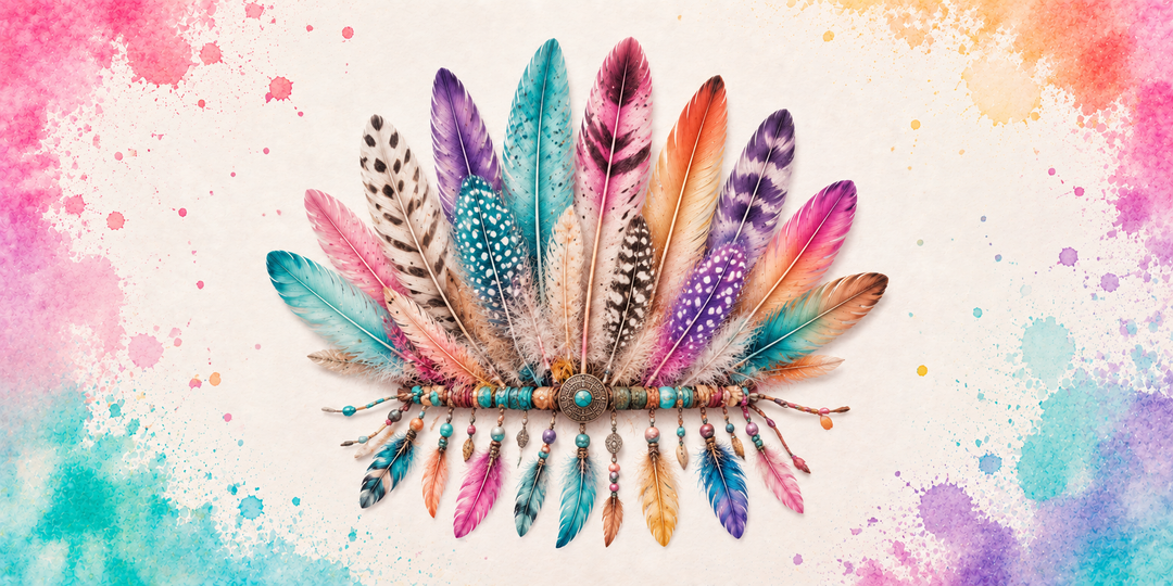 Indianerfeder - Kidis Art