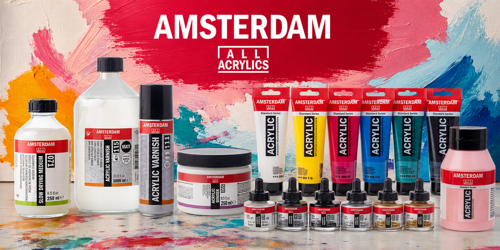 Amsterdam - Künstlerbedarf - Acrylfarben