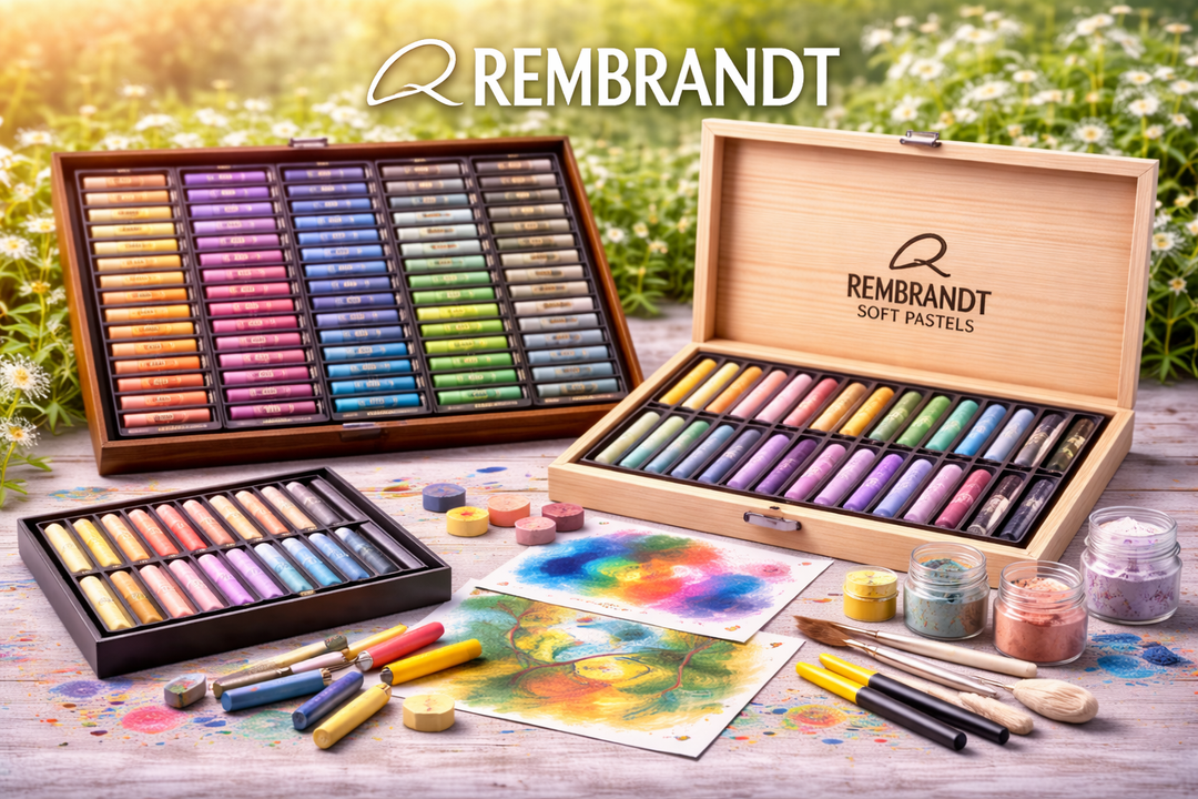 Rembrandt Set Weiche Pastelle - Kidis Art