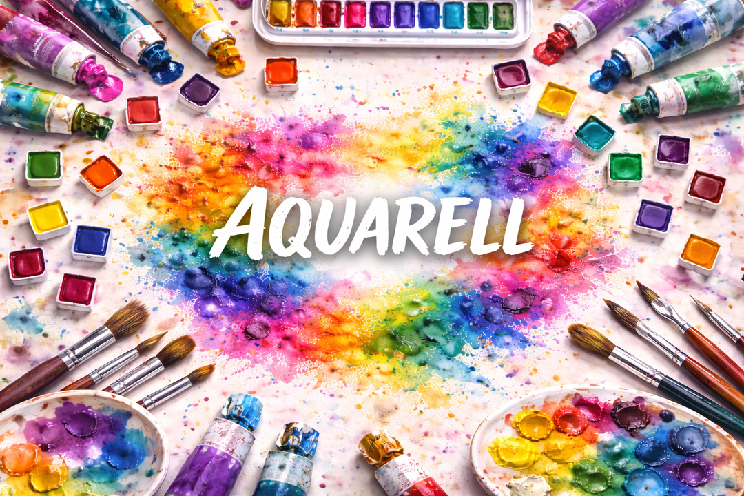 Aquarellfarben - Kidis Art