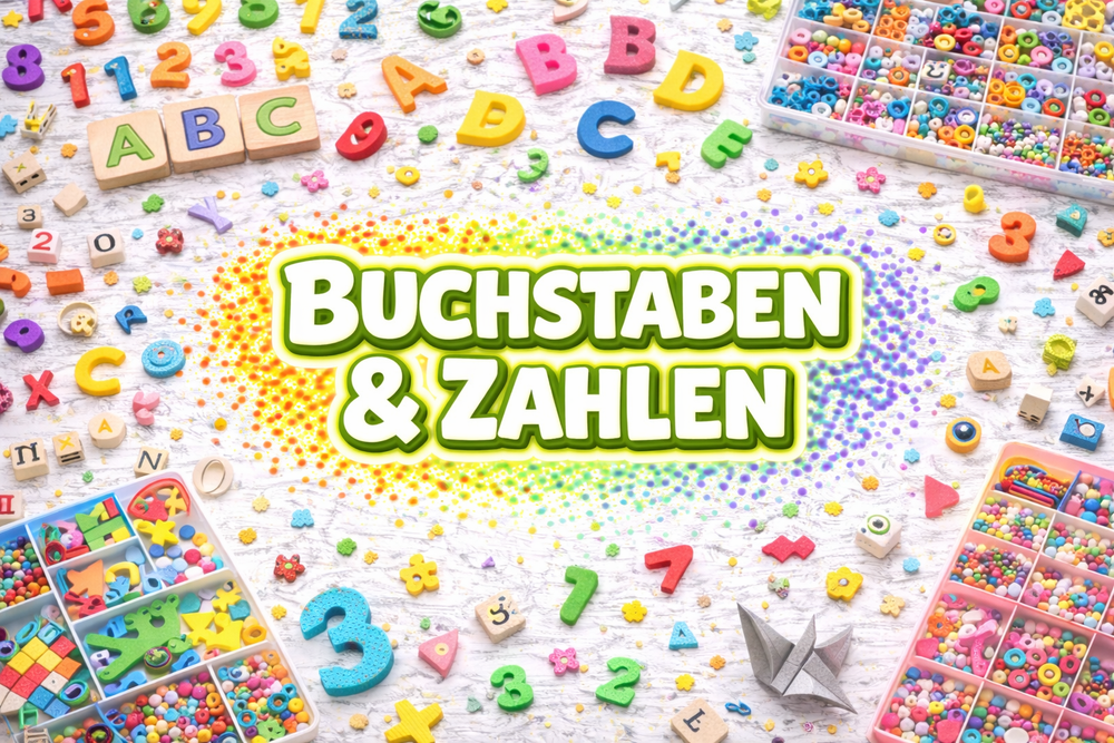 Papp Buchstaben & Zahlen - Kidis Art