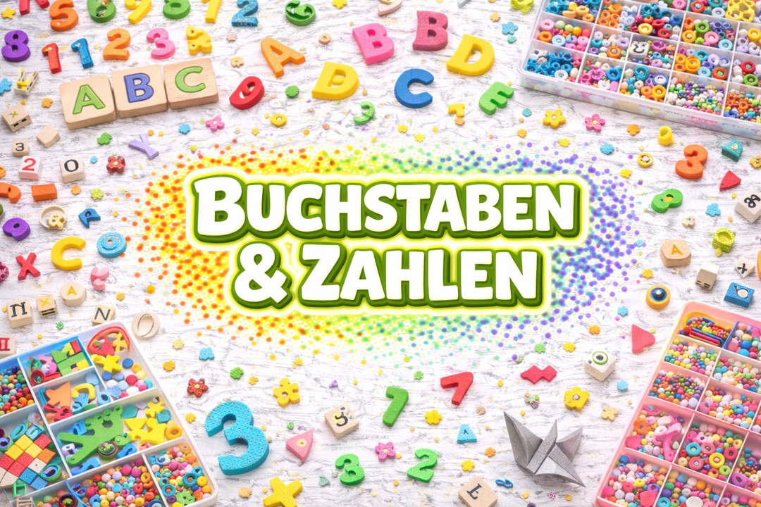 Papp Buchstaben & Zahlen - Kidis Art