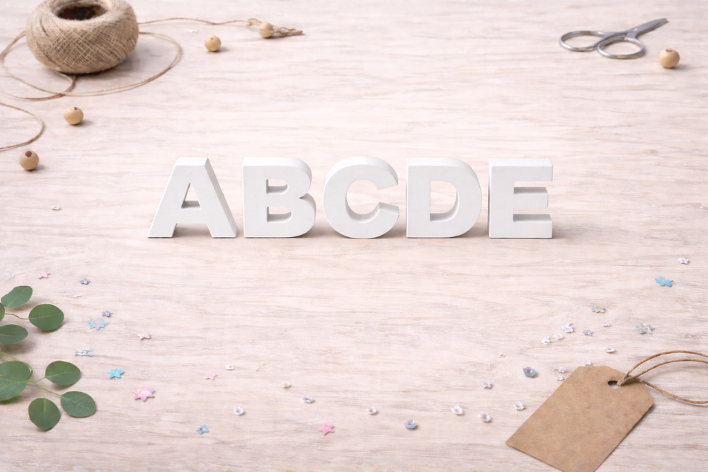 Holzbuchstaben MDF - Kidis Art