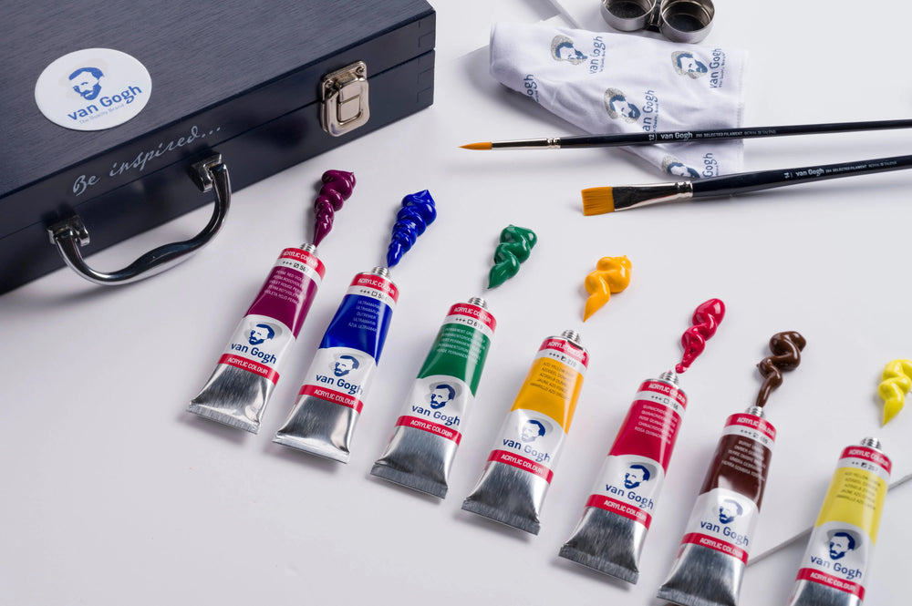 Van Gogh Acrylfarbe Set - Kidis Art