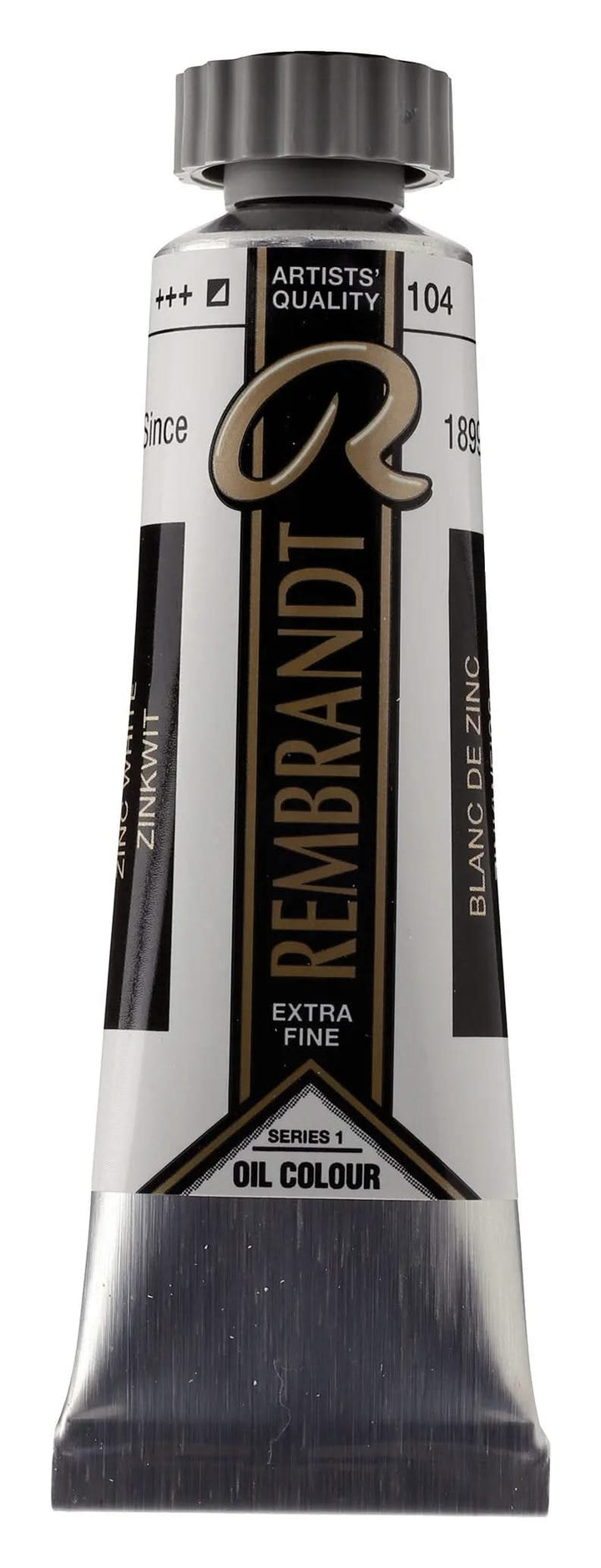 Rembrandt Ölfarbe Tube 15 ml Zinkweiß (Safloröl) 104 - Kidis Art