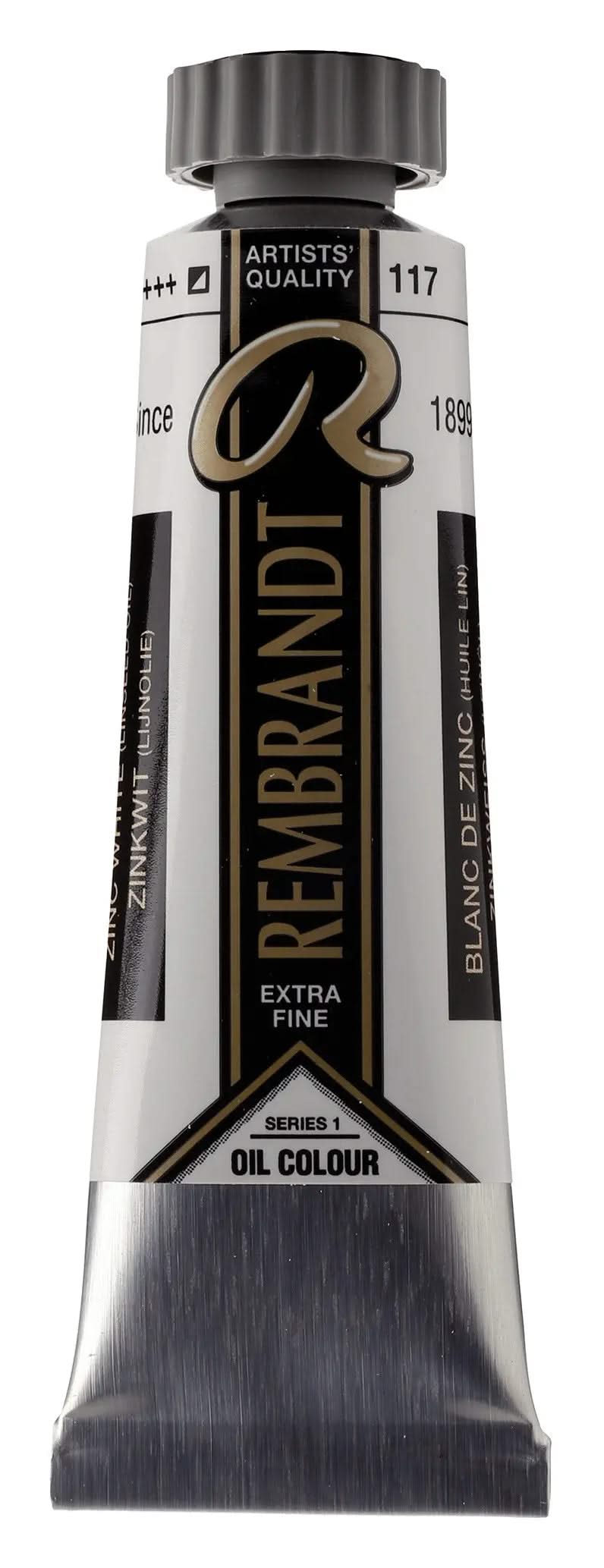 Rembrandt Ölfarbe Tube 150 ml Zinkweiß (Leinöl) 117 - Kidis Art