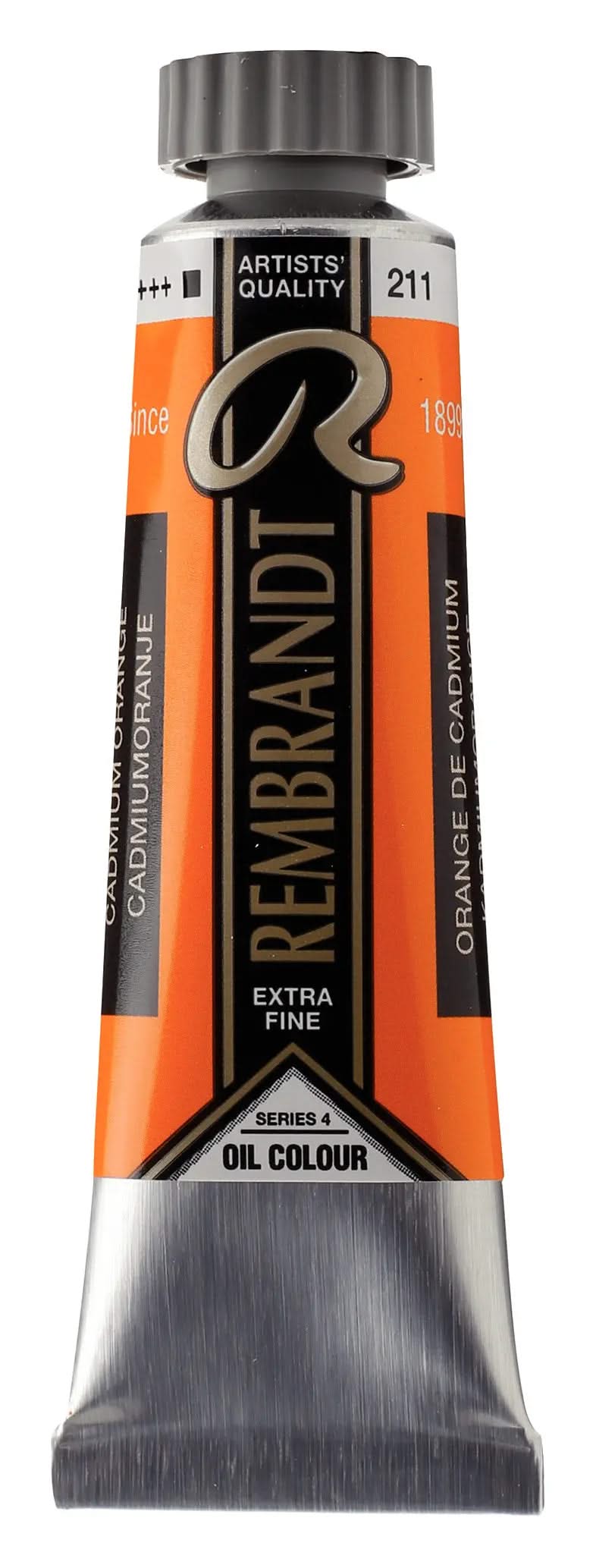 Rembrandt Ölfarbe Tube 40 ml Kadmiumorange 211 - Kidis Art