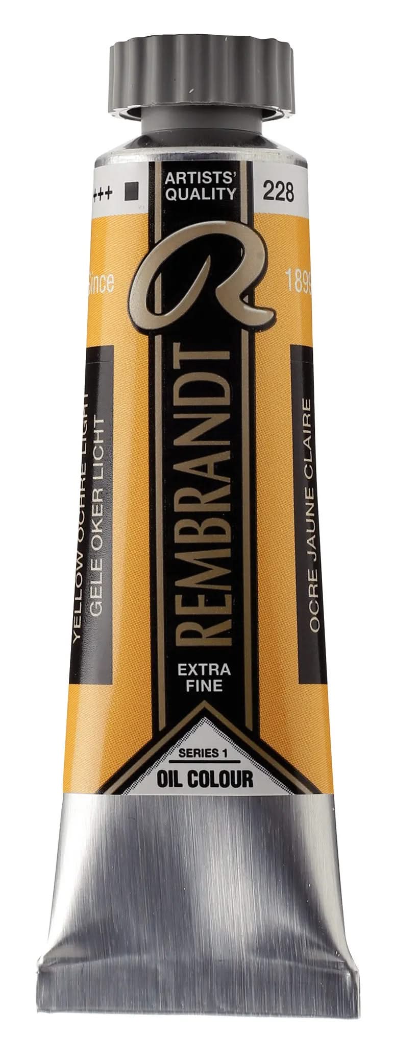 Rembrandt Ölfarbe Tube 150 ml Gelber Ocker Hell 228 - Kidis Art