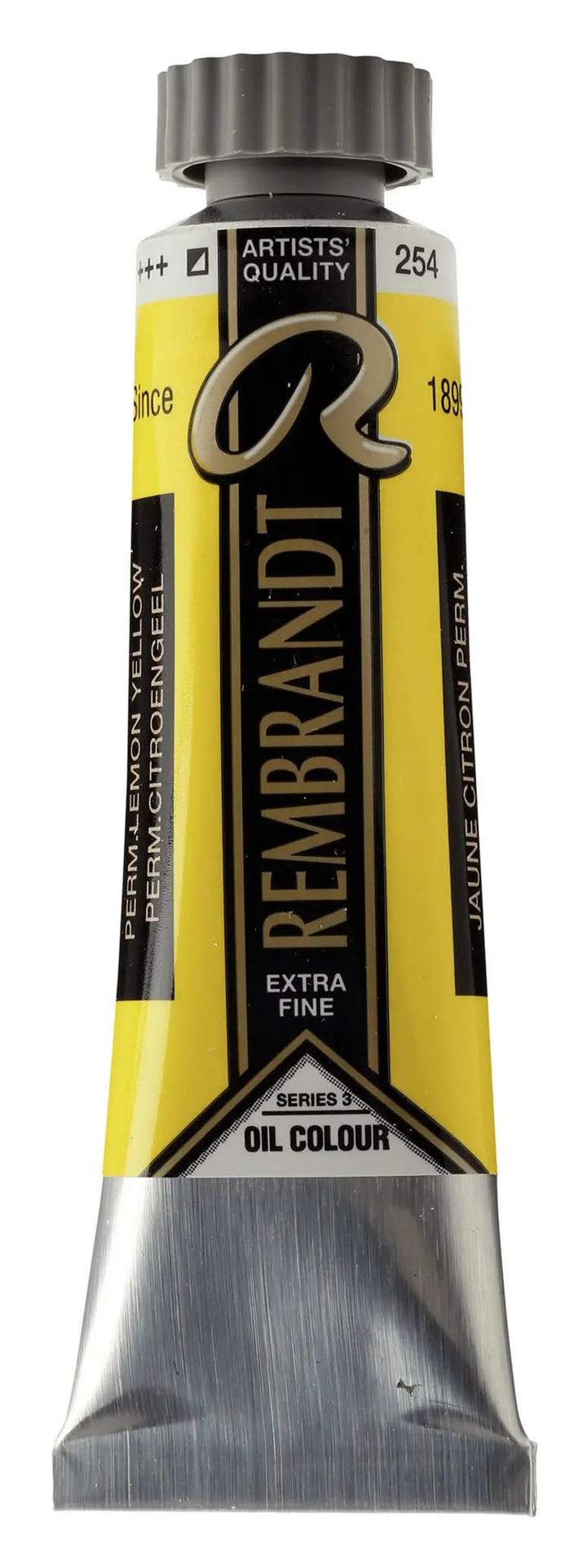 Rembrandt Ölfarbe Tube 150 ml Permanent Zitronengelb 254 - Kidis Art