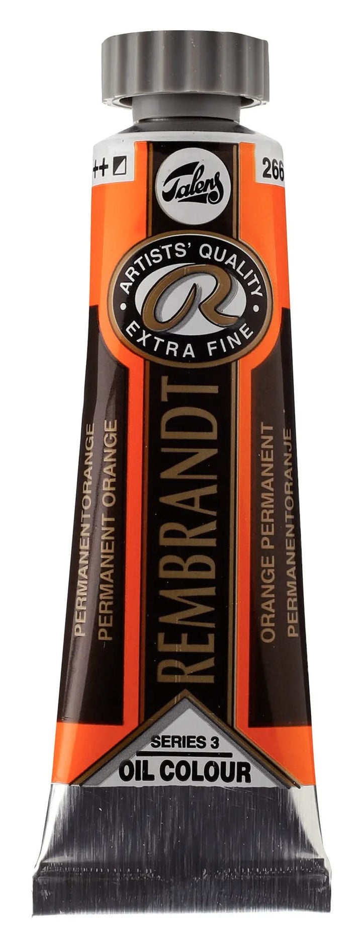 Rembrandt Ölfarbe Tube 15 ml Permanentorange 266 - Kidis Art