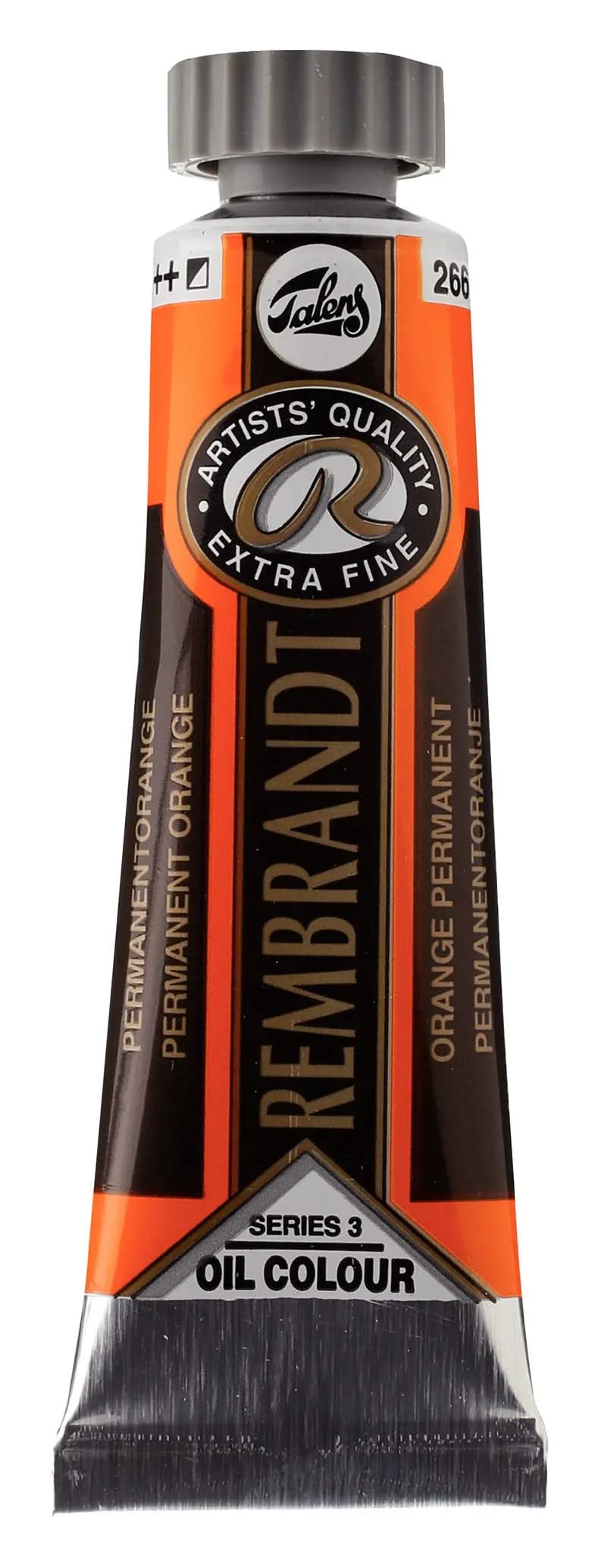 Rembrandt Ölfarbe Tube 40 ml Permanentorange 266 - Kidis Art