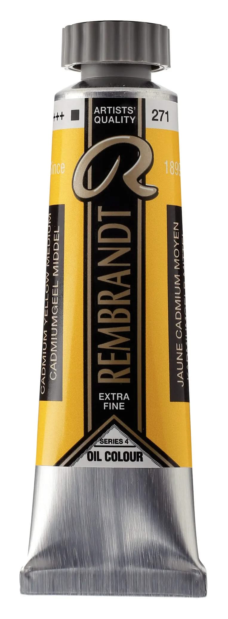 Rembrandt Ölfarbe Tube 40 ml Kadmiumgelb Mittel 271 - Kidis Art