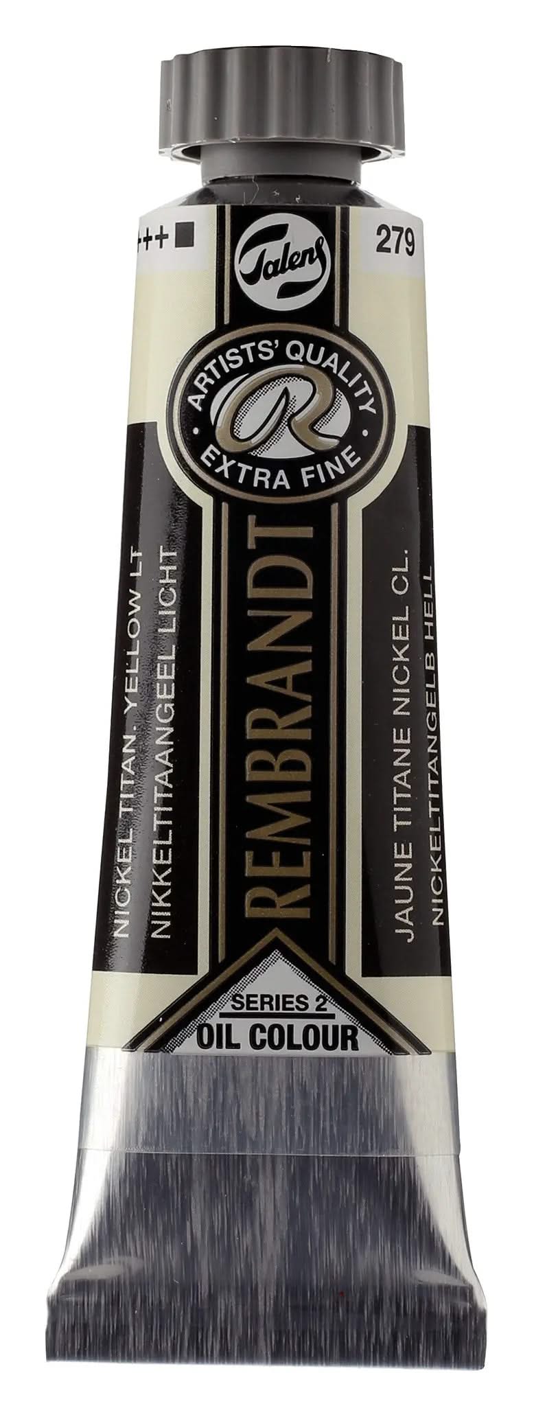 Rembrandt Ölfarbe Tube 40 ml Nickeltitangelb Hell 279 - Kidis Art