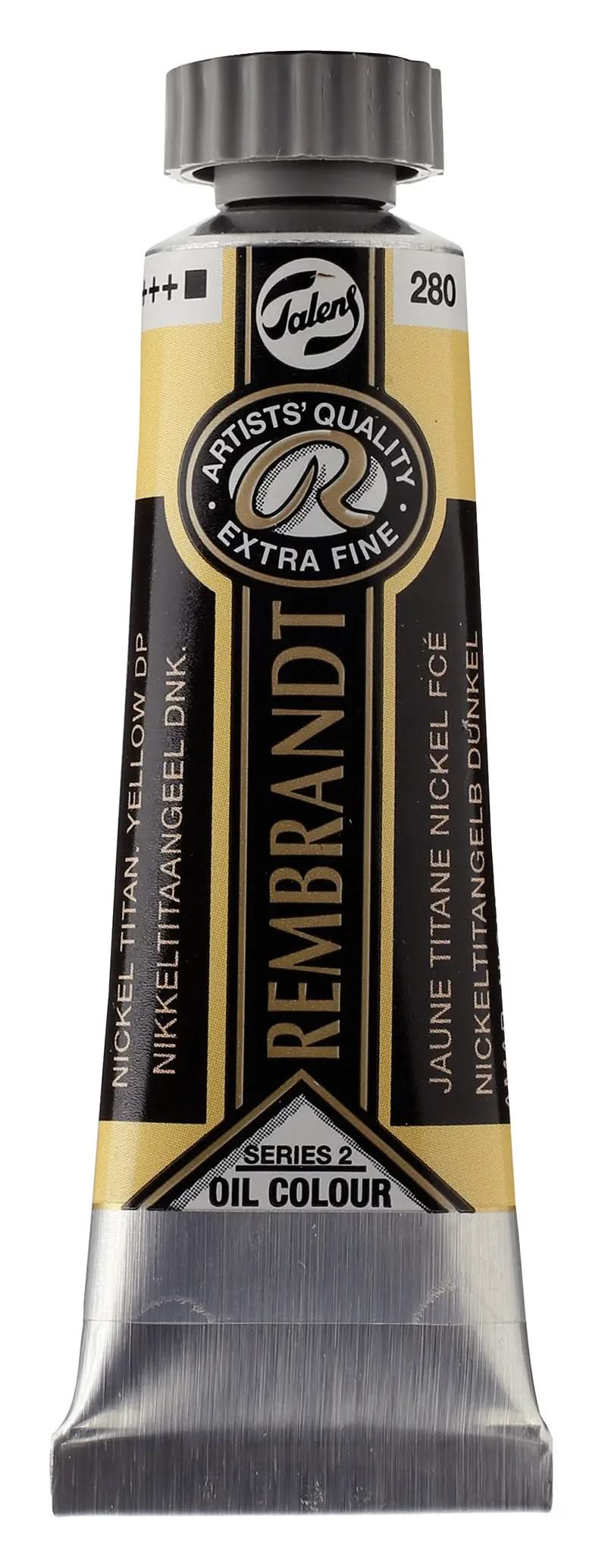 Rembrandt Ölfarbe Tube 40 ml Nicketitangelb Dunkel 280 - Kidis Art