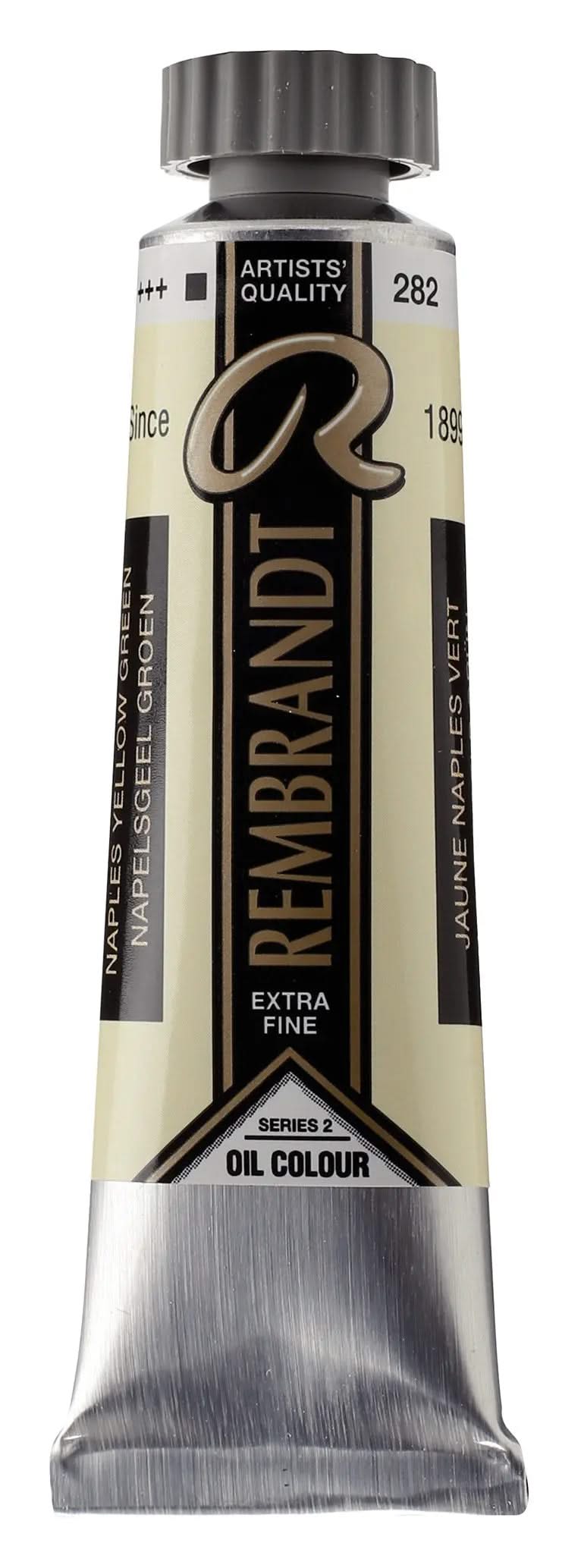 Rembrandt Ölfarbe Tube 40 ml Neapelgelb Grün 282 - Kidis Art