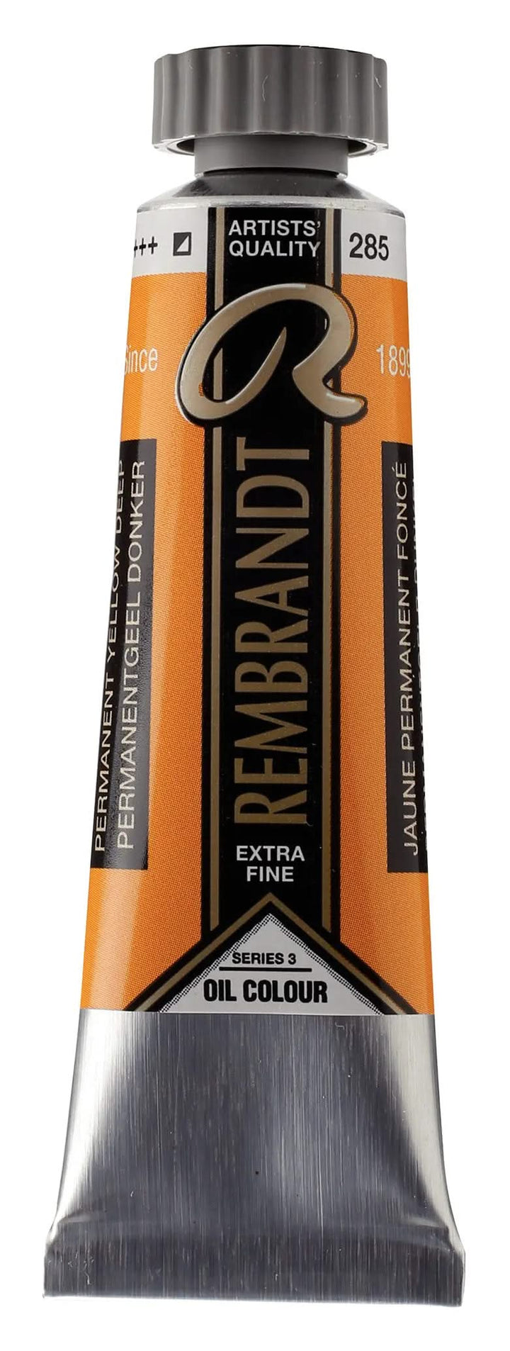 Rembrandt Ölfarbe Tube 40 ml Permanentgelb Dunkel 285 - Kidis Art