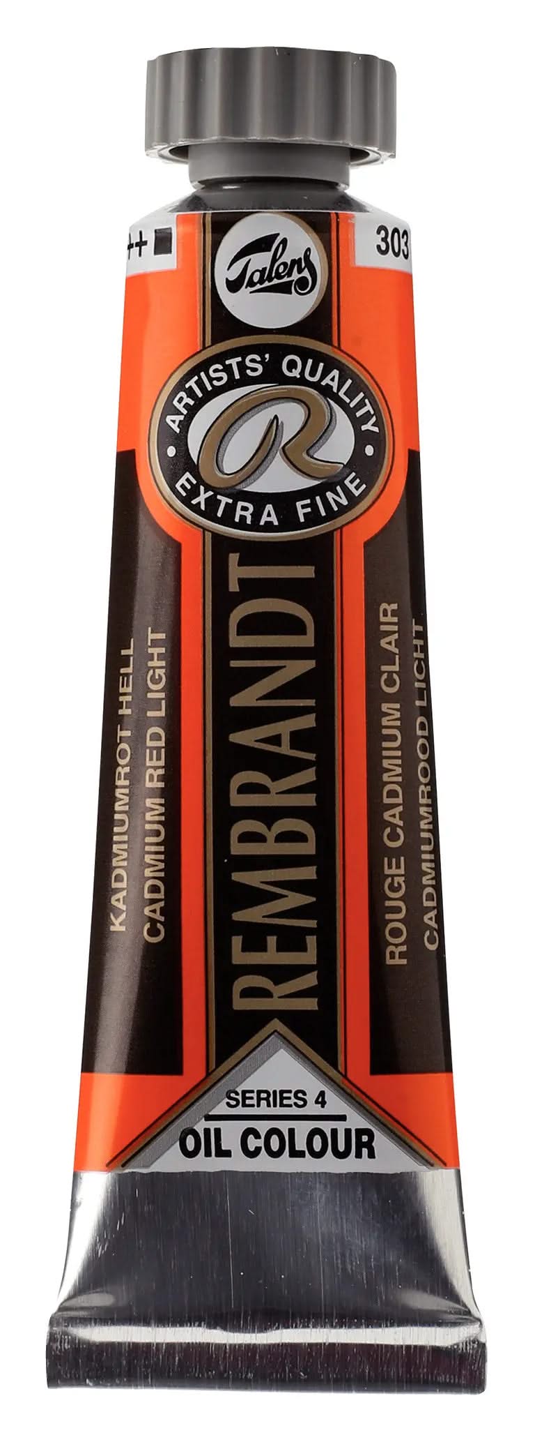 Rembrandt Ölfarbe Tube 40 ml Kadmiumrot Hell 303 - Kidis Art