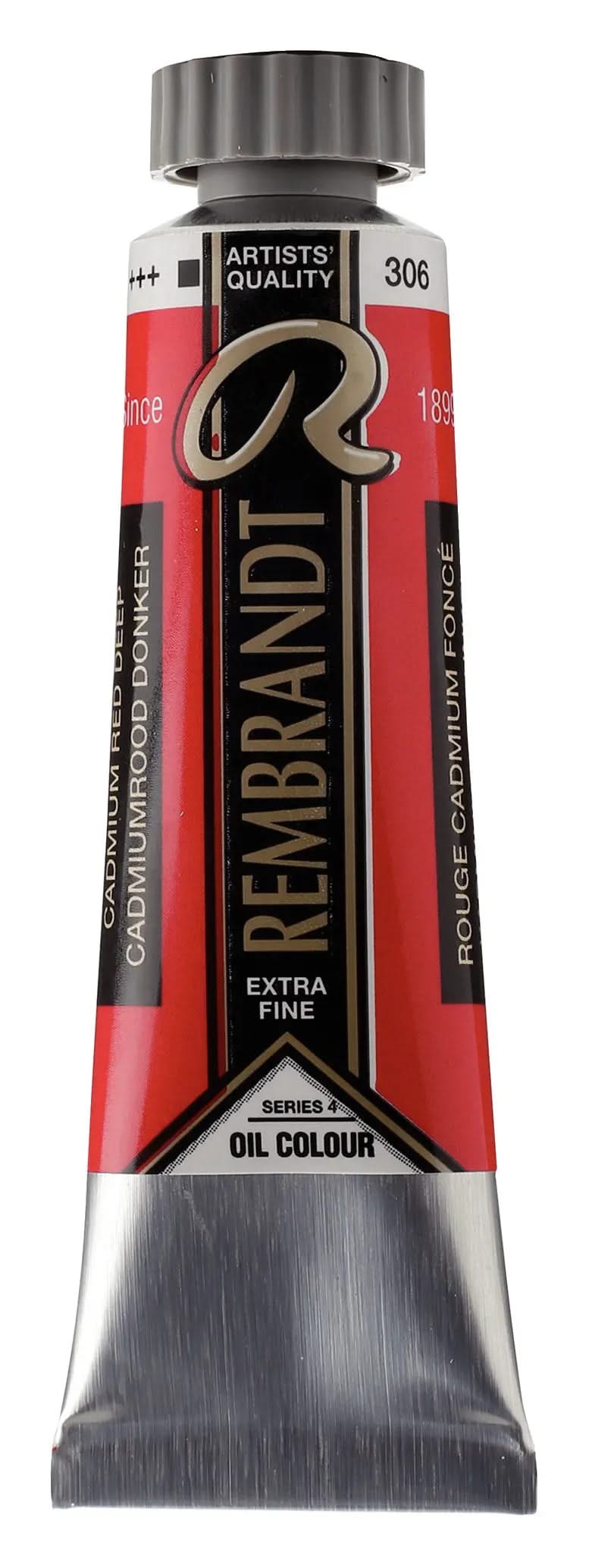 Rembrandt Ölfarbe Tube 40 ml Kadmiumrot Dunkel 306 - Kidis Art