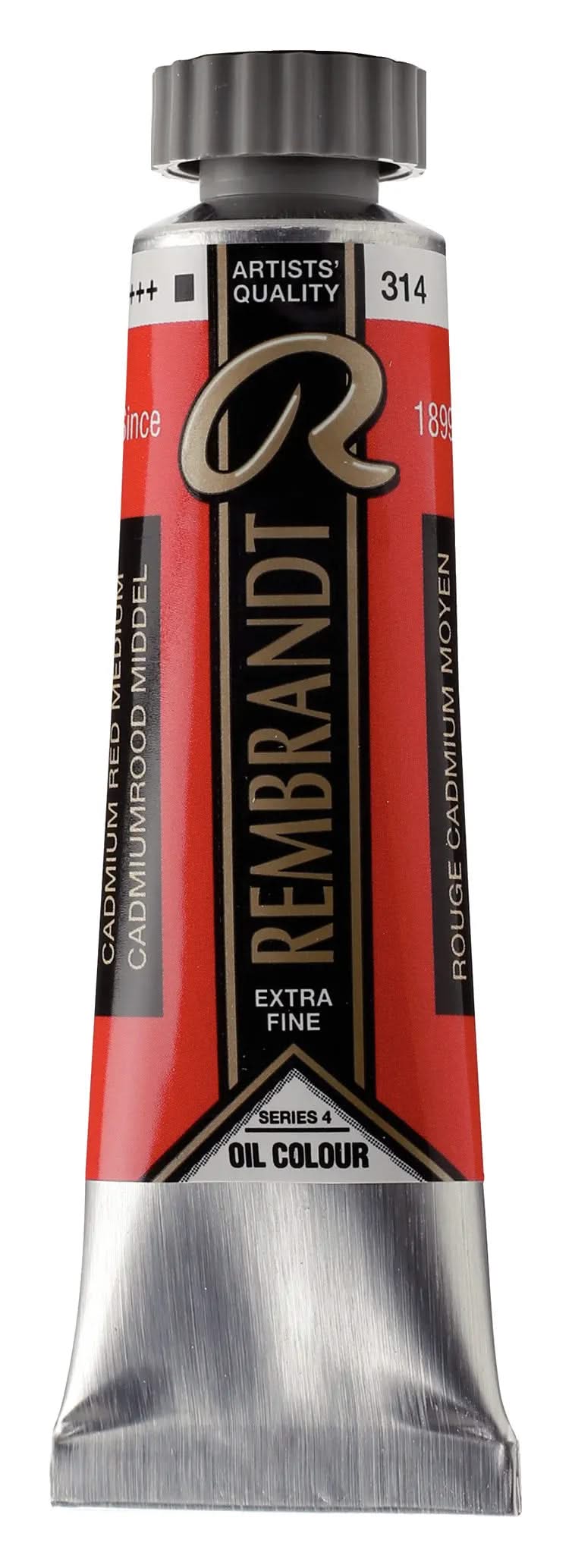 Rembrandt Ölfarbe Tube 40 ml Kadmiumrot Mittel 314 - Kidis Art