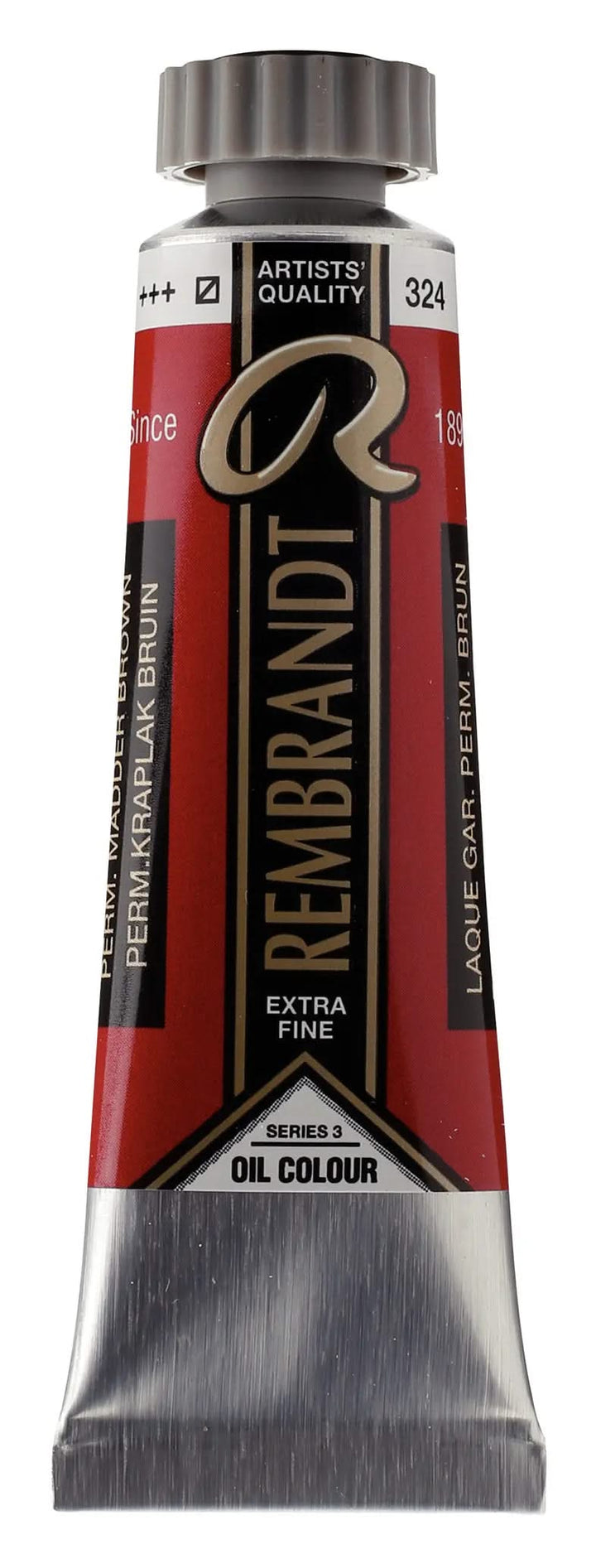 Rembrandt Ölfarbe Tube 40 ml Permanentkrapplack Braun 324 - Kidis Art