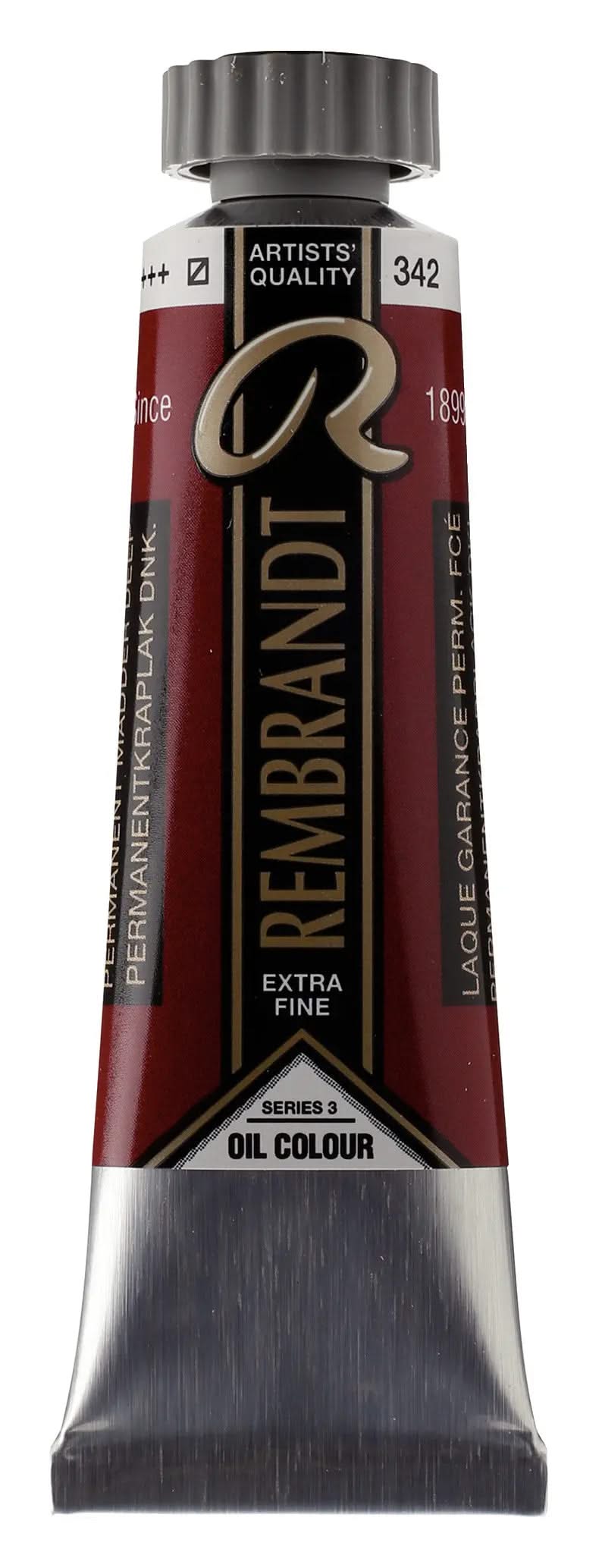 Rembrandt Ölfarbe Tube 40 ml Permanentkrapplack Dunkel 342 - Kidis Art