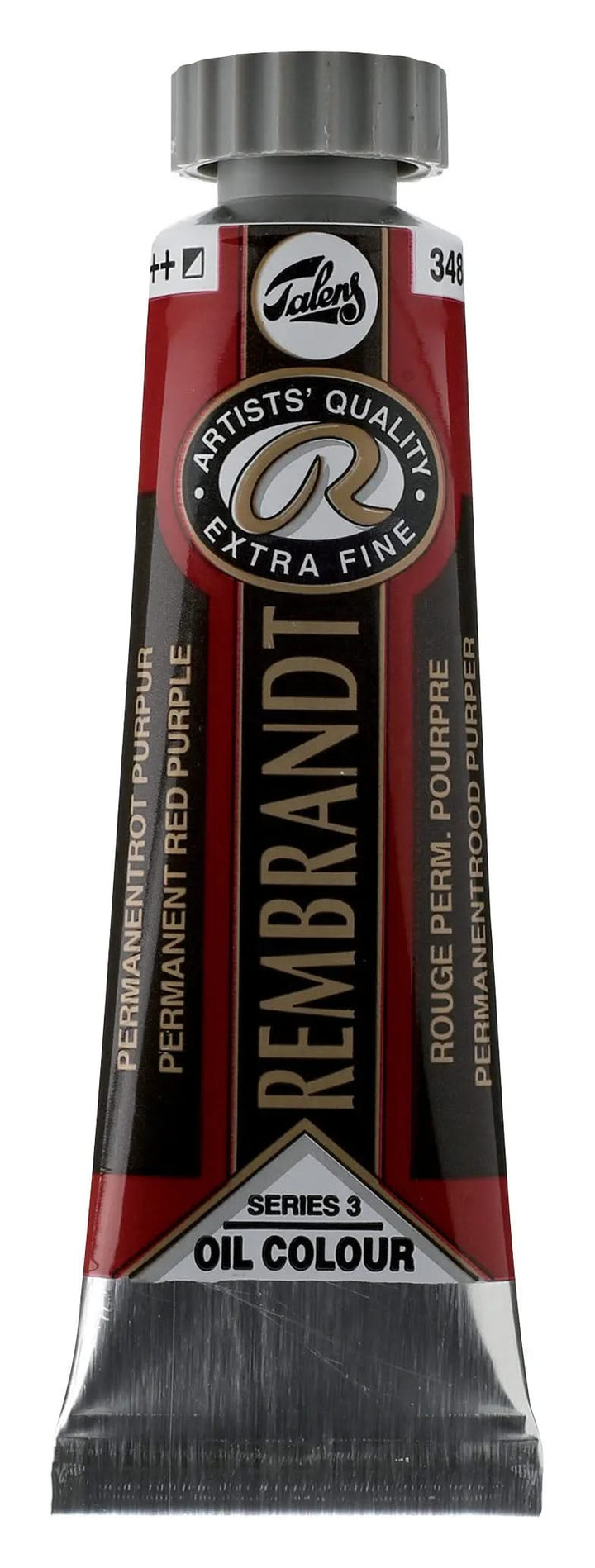Rembrandt Ölfarbe Tube 15 ml Permanentrot Purpur 348 - Kidis Art