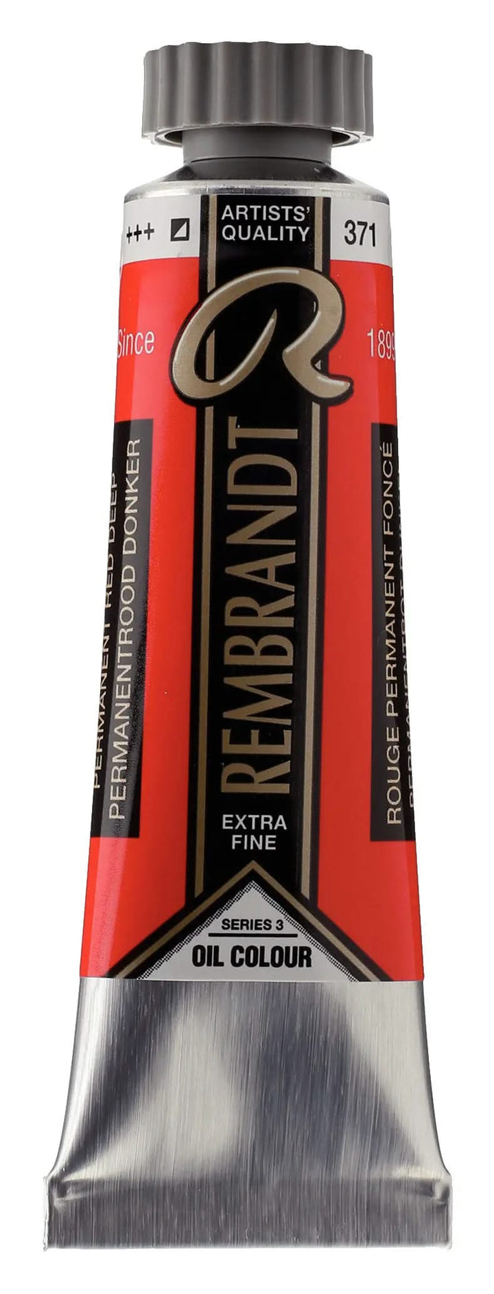 Rembrandt Ölfarbe Tube 40 ml Permanentrot Dunkel 371 - Kidis Art