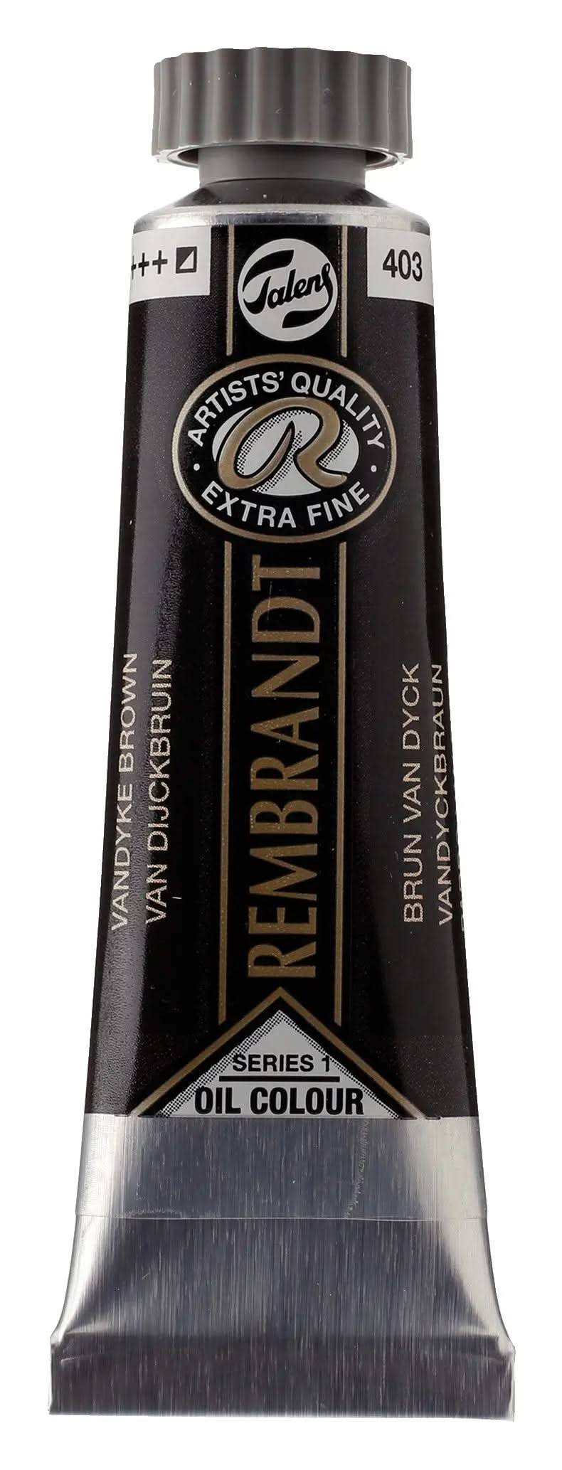 Rembrandt Ölfarbe Tube 40 ml Vandyckbraun 403 - Kidis Art