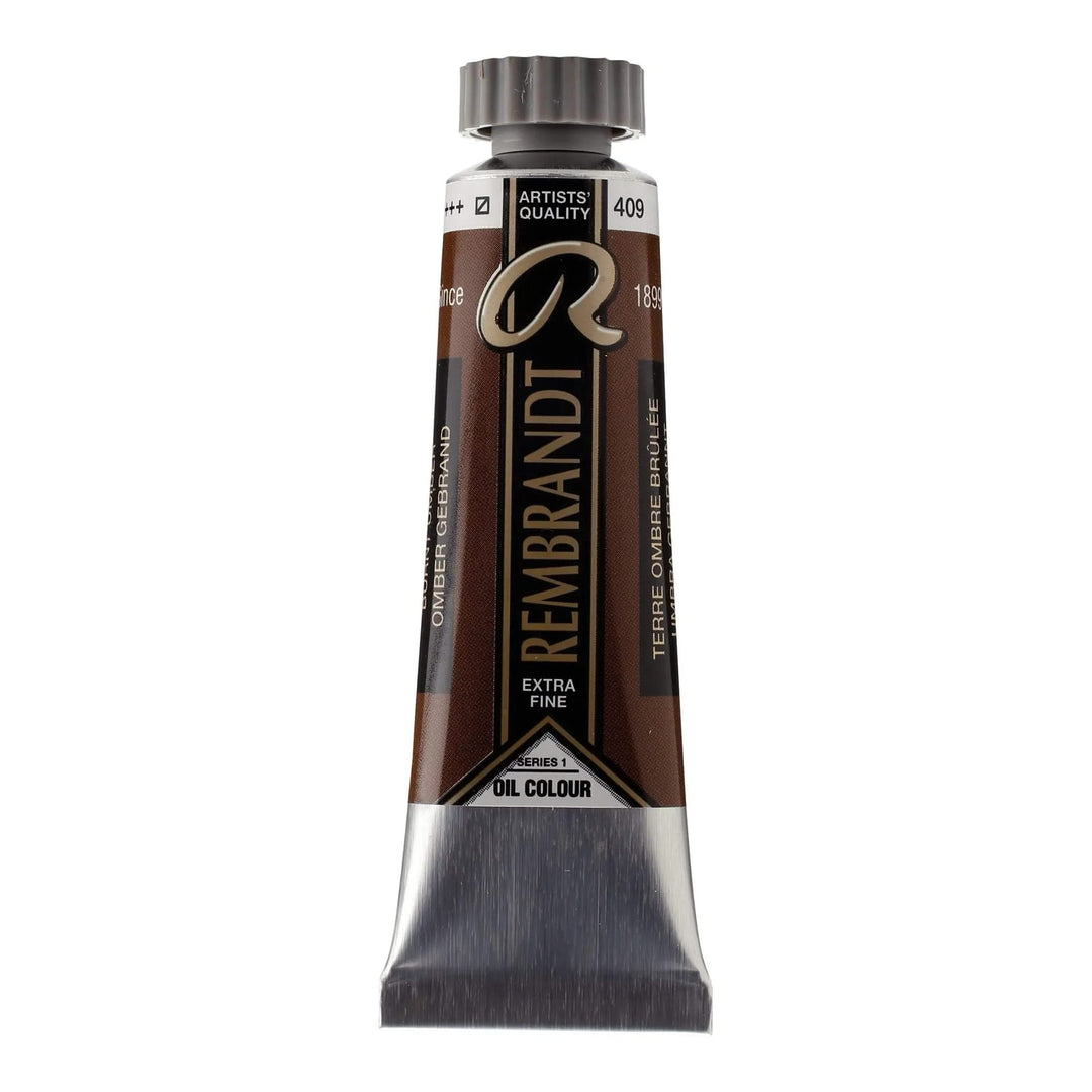 Rembrandt Ölfarbe Tube 150 ml Umbra Gebrannt 409 - Kidis Art