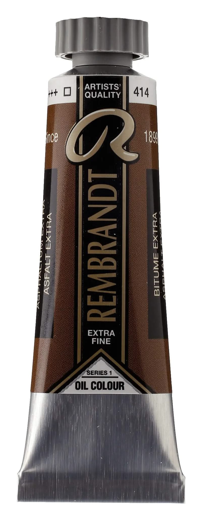 Rembrandt Ölfarbe Tube 40 ml Asphalt 414 - Kidis Art