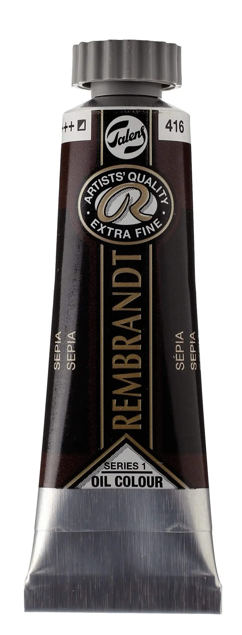 Rembrandt Ölfarbe Tube 40 ml Sepia 416 - Kidis Art