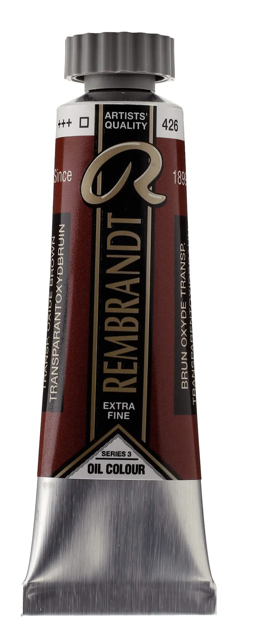 Rembrandt Ölfarbe Tube 40 ml Transparentoxidbraun 426 - Kidis Art