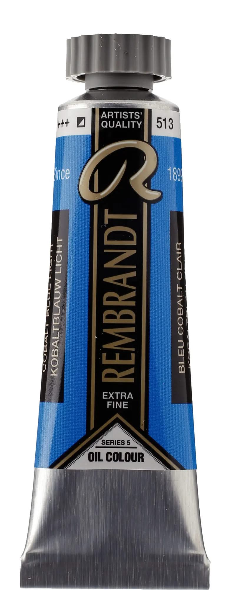 Rembrandt Ölfarbe Tube 40 ml Kobaltblau Hell 513 - Kidis Art