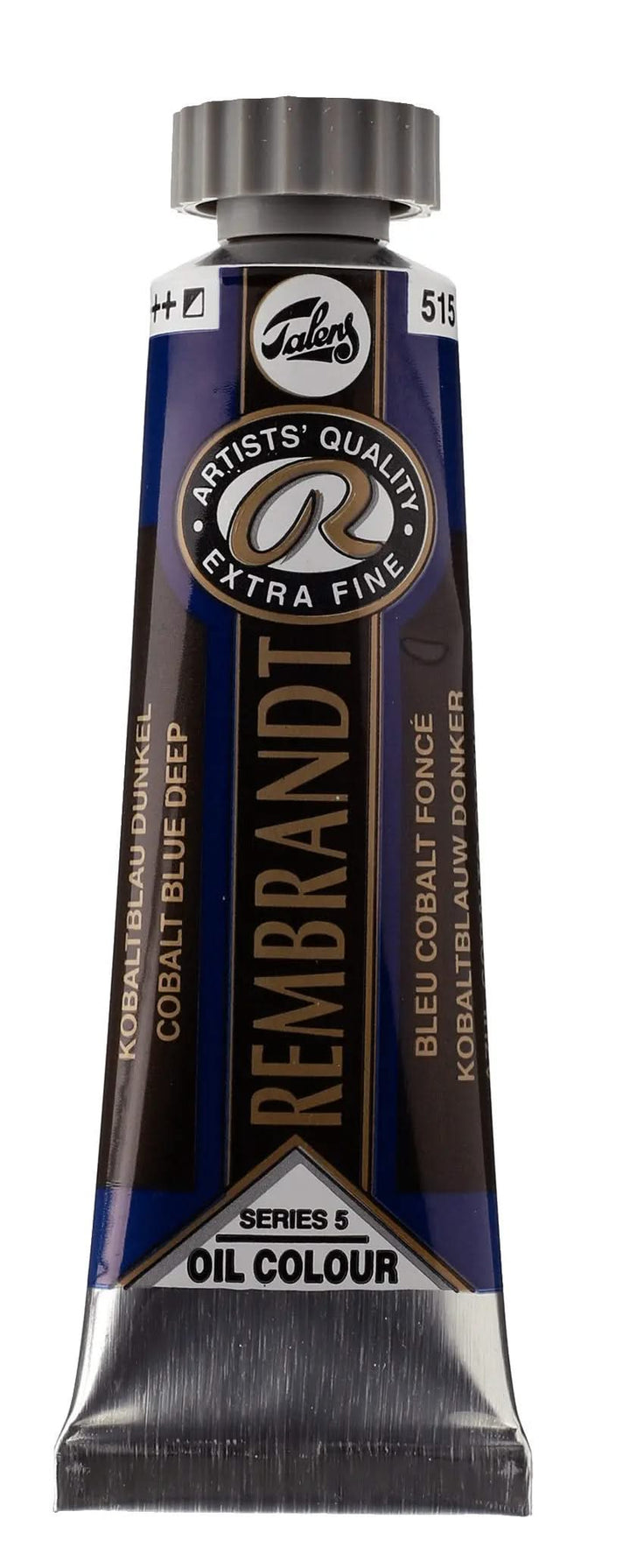 Rembrandt Ölfarbe Tube 15 ml Kobaltblau Dunkel 515 - Kidis Art
