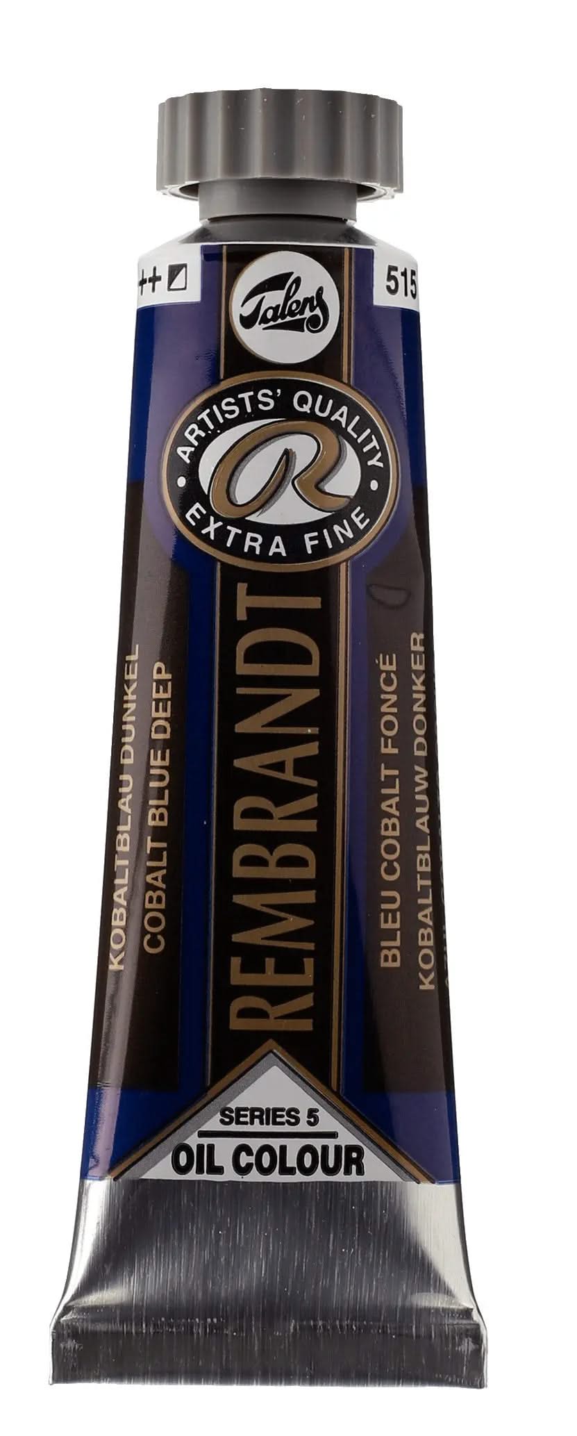 Rembrandt Ölfarbe Tube 40 ml Kobaltblau Dunkel 515 - Kidis Art
