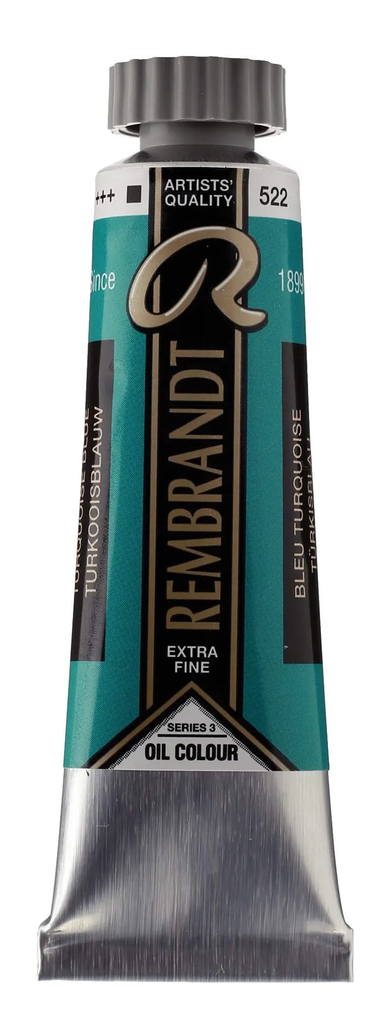 Rembrandt Ölfarbe Tube 150 ml Türkisblau 522 - Kidis Art