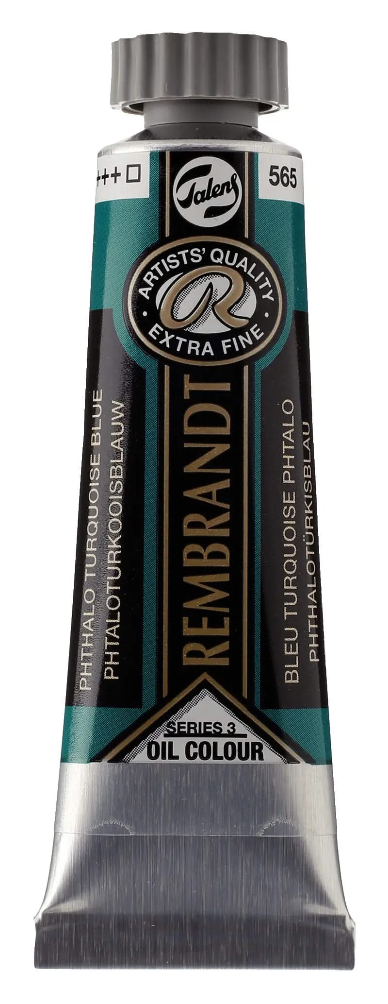 Rembrandt Ölfarbe Tube 40 ml Phthalotürkisblau 565 - Kidis Art