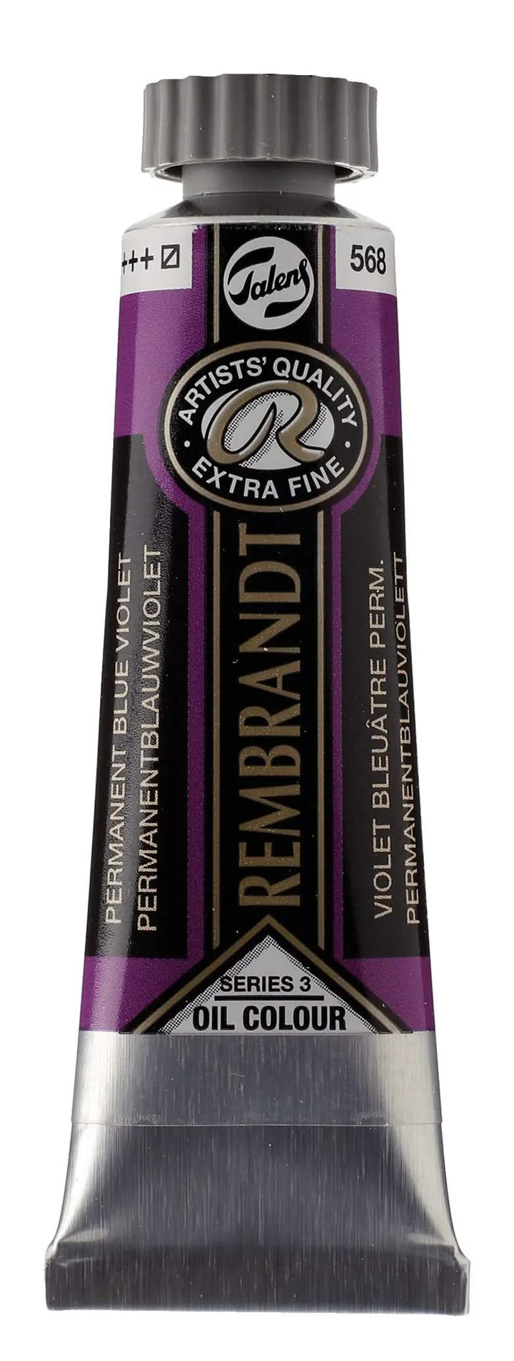 Rembrandt Ölfarbe Tube 150 ml Permanentblauviolett 568 - Kidis Art