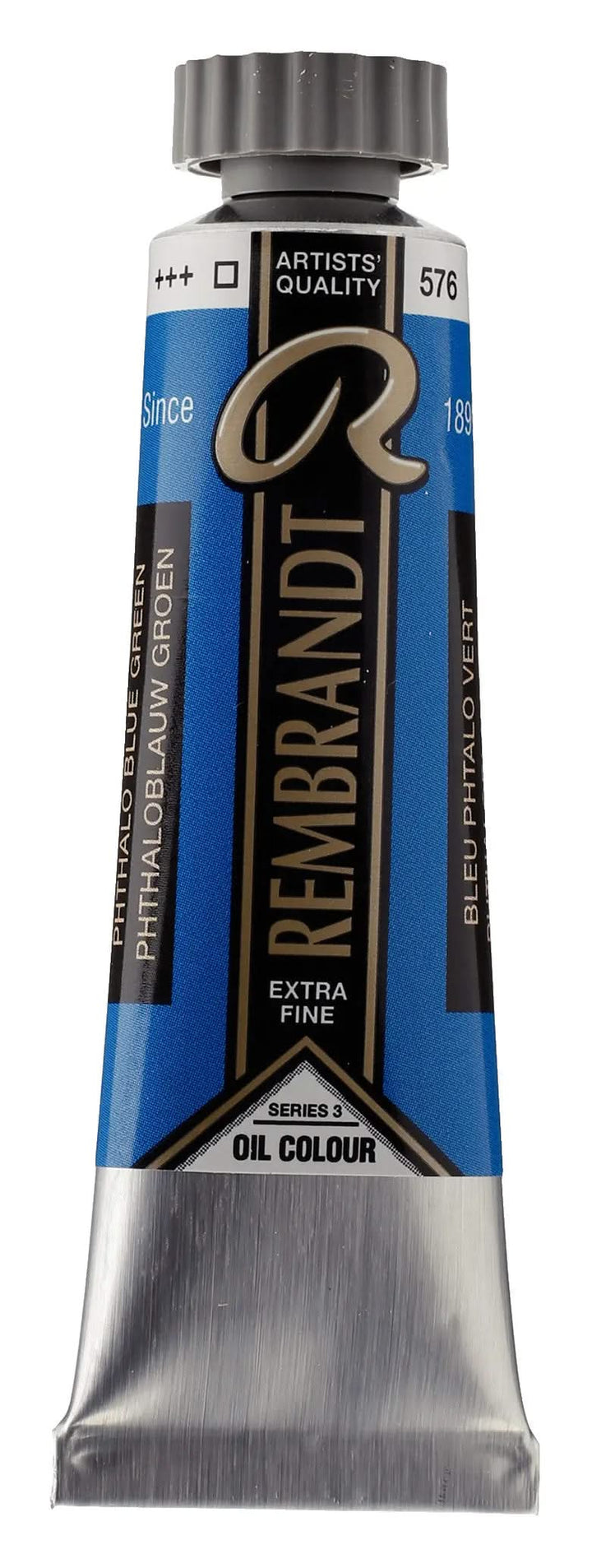 Rembrandt Ölfarbe Tube 150 ml Phthaloblau Grünlich 576 - Kidis Art