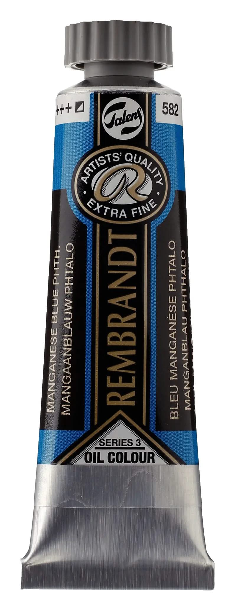 Rembrandt Ölfarbe Tube 40 ml Manganblau Phthalo 582 - Kidis Art