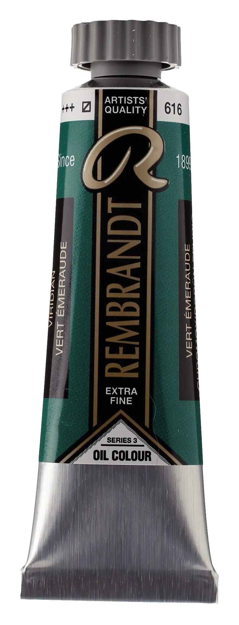 Rembrandt Ölfarbe Tube 150 ml Chromoxidgrün Feurig 616 - Kidis Art
