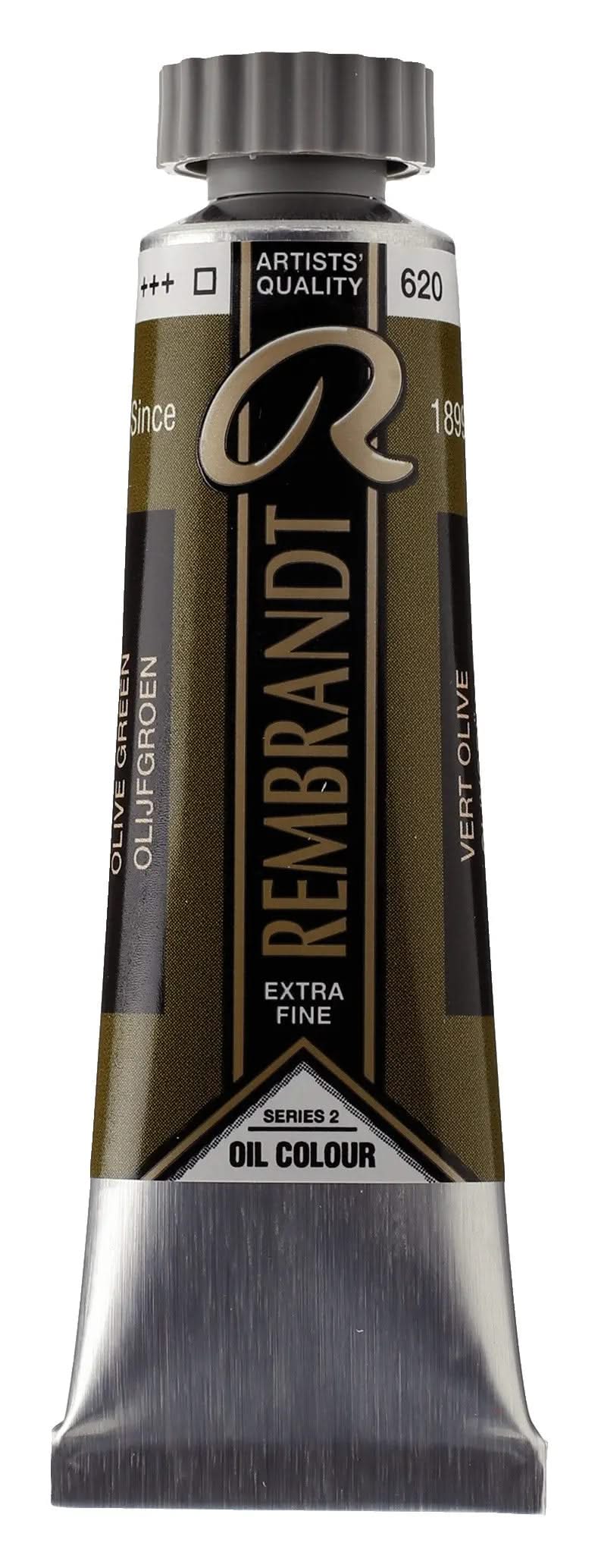 Rembrandt Ölfarbe Tube 40 ml Olivgrün 620 - Kidis Art