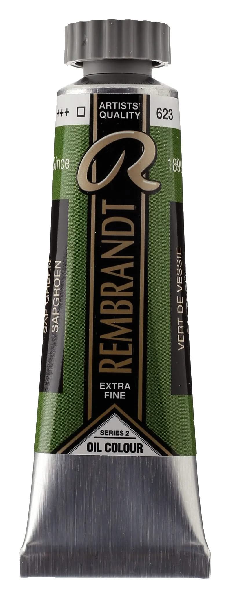 Rembrandt Ölfarbe Tube 40 ml Saftgrün 623 - Kidis Art