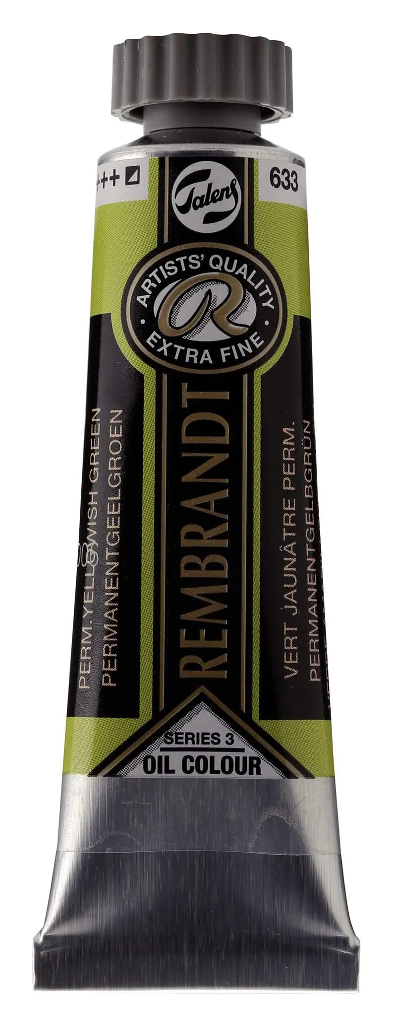 Rembrandt Ölfarbe Tube 40 ml Permanentgelbgrün 633 - Kidis Art
